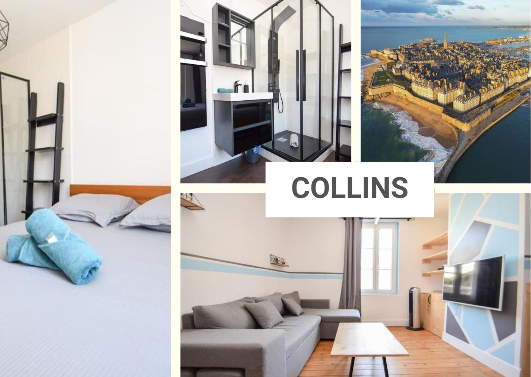 Collins Malo Intra Muros 2 Pers Wifi Appartement *